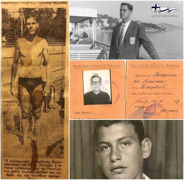 Zacharopoulos Nikos. The pioneer of swimming in Greece
