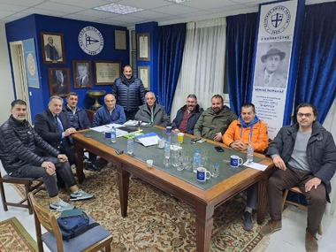 Διαβούλευση  της διοίκησης του ΝΟΠ με τις δημοτικές παρατάξεις. H δεύτερη συνάντηση με τον  Κώστα Σβόλη , επικεφαλή της Δημοτικής παράταξης  «Πάτρα Ενωμένη».