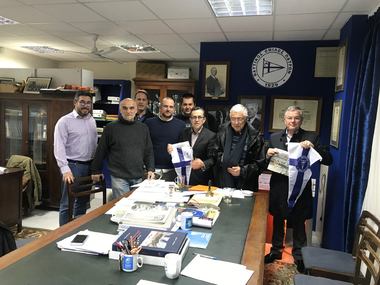 Νikolopoulos Nikos visit at NOP
