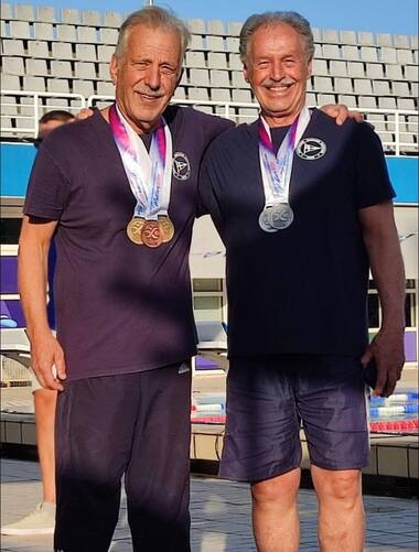 Πανελλήνιο πρωτάθλημα κολύμβησης Masters. OAKA 14-16 Ιουνίου. Ιδιαίτερη η παρουσία δύο αθλητών του ΝΟΠ.