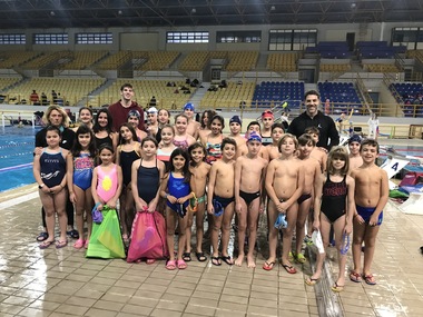 ΝΟΠ-Κολύμβηση. Συμμετοχή στο Κύπελλο Χριστουγέννων 2021