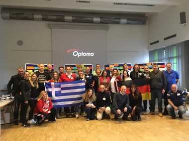 NOΠ: Διοίκηση. Αντιπροσωπία του ΝΟΠ σε σεμινάριο στην Κολωνία με στόχο τις ανταλλαγές αθλητών με γερμανικούς Συλλόγους. Η ανάπτυξη συνεργασίας με την Wasserfreunde Spadau 04