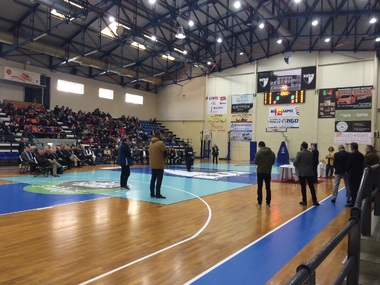 NOΠ: Διοίκηση. Στην εκδήλωση της ΕΑΠ για την βασιλόπιτα και τις βραβεύσεις των διακριθέντων αθλητών, αντιπροσωπεία του ΝΟΠ