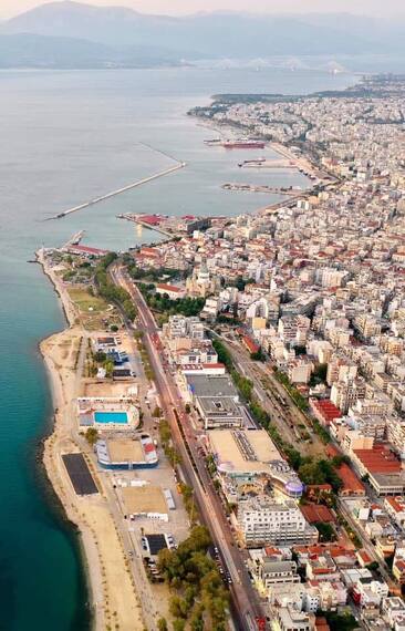 ΝΟΠ : Ενημέρωση Εικόνες από ψηλά στους χώρους διοργάνωσης των Παράκτιων Αγώνων. Εντυπωσιακή διαμόρφωση των χώρων δίπλα στο κολυμβητήριο του ΝΟΠ και στην πλαζ.