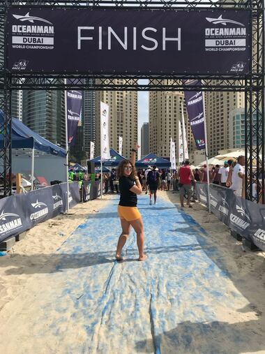NOΠ: Κολύμβηση. Oceanman  Dubai 2018- Αγώνες Κολύμβησης Ανοικτής θάλασσας 5 & 10 χιλιομέτρων  -  Dubai 15-16/11/2018. Στην  5η  θέση στην κατάταξη του αγώνα των 10 χιλιομέτρων η  Γεωργία Μαρινοπούλου.