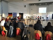 NOΠ: Διοίκηση. Αντιπροσωπία του ΝΟΠ σε σεμινάριο στην Κολωνία με στόχο τις ανταλλαγές αθλητών με γερμανικούς Συλλόγους. Η ανάπτυξη συνεργασίας με την Wasserfreunde Spadau 04