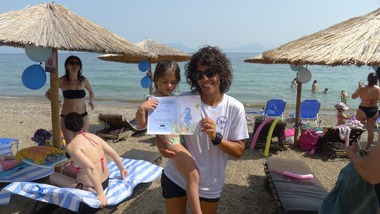 Το Baby-Swimming  στο Tree-Bar στον Αλισσό. Μεγάλη συμμετοχή και χαρά
