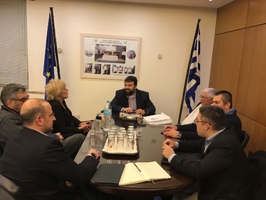 ΝΟΠ: Διοίκηση Συνάντηση με τον Υφυπουργό Αθλητισμού & Πολιτισμού κ.Γ.Βασιλειάδη παρουσίας της Υπουργού Εξωτερικών κας.Σία Αναγνωστοπούλου. Πολύ θετική η συνάντηση – Ανεπιφύλακτη υποστήριξη προς τα αιτήματα του ΝΟΠ.