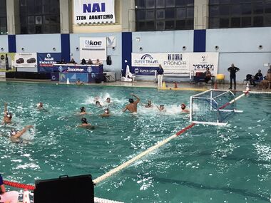 Α1 Πρωτάθλημα υδατοσφαίρισης ανδρών. 9η αγωνιστική : ΝΟ Πατρών – ΓΣ Περιστερίου 10-16