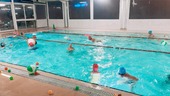 H «Χριστουγεννιάτικη Γιορτή των δελφινιών» στην μικρή πισίνα του ΝΟΠ. Με χαμόγελα, φωνές, παιχνίδια στο νερό, αναμνηστικά και κεράσματα