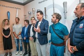 Παρουσία του Ολυμπιονίκη Μάκη Γεωργαρά τα εγκαίνια της έκθεσης για την Ολυμπιακή Λαμπαδηδρομία