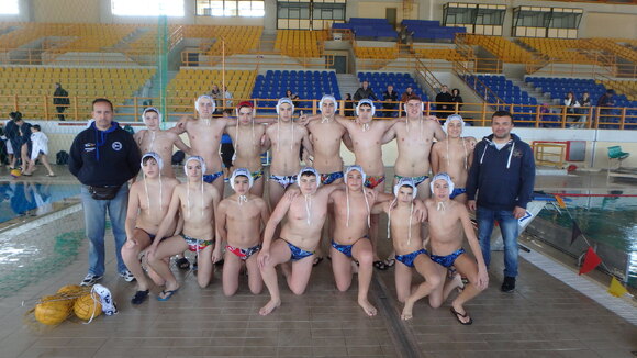 Υδατοσφαίριση παίδων (Κ15).  Όμιλος Πάτρας της β’ φάσης του εθνικού πρωταθλήματος παίδων . Πρόκριση στην επόμενη για τον ΝΟΠ