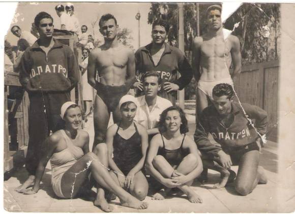 Athens 1952- NOP swimmers