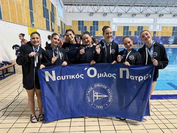 Καλλιτεχνική κολύμβηση: Το πρώτο μετάλλιο για τις Ναϊάδες του ΝΟΠ είναι γεγονός Πανελληνιο πρωταθλημα Εφηβων -Νεανιδων