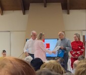 Εκδήλωση απότισης τιμής στους εθελοντές/τριες του ΕΕΣ, στους χορηγούς και τους συνεργάτες του Παραρτήματος Πάτρας παρουσία του ΝΟΠ. Εγκαίνια έκθεσης για τον εθελοντισμό στην Πάτρα.