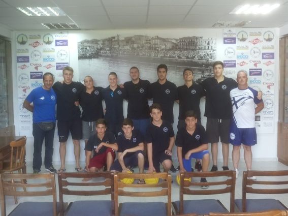 ΝΟΠ: Υδατοσφαίριση εφήβων (Κ17). Γ φάση πρωταθλήματος εφήβων, 2018 – H ομάδα του ΝΟΠ στον Γ’Ομιλο στον Γέρακα