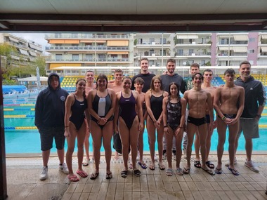 Swimming team in Kalamata 13/04/2023