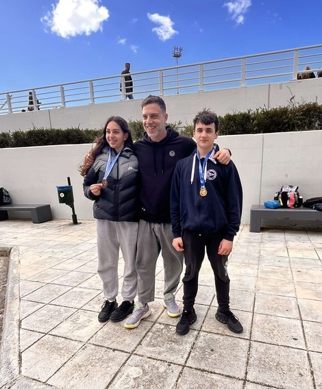 Κολύμβηση Κ13 & Κ14: Χειμερινό πρωτάθλημα κολύμβησης Νοτίου Ελλάδας, ΟΑΚΑ 06-08/02.