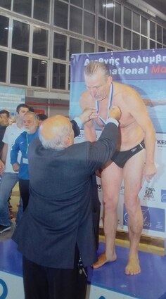 ΝΟΠ: Κολύμβηση. Παναγιώτης Τριανταφύλλου: Πολυνίκης κολυμβητής ακόμα ένας αθλητής του ΝΟΠ. Διεθνής Κολυμβητική Ημερίδα Βετεράνων – Ποσειδώνιο Κολυμβητήριο Θες/νίκης,  11-12/11/2017.  "Κολύμβηση για την Ζωή & για μία Ζωή"